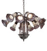 Meyda Tiffany - 251608 - 12 Light Chandelier - Stained Glass Pond Lily - Mahogany Bronze