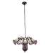 Meyda Tiffany - 251608 - 12 Light Chandelier - Stained Glass Pond Lily - Mahogany Bronze