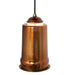 Meyda Tiffany - 267168 - One Light Mini Pendant - Cilindro - Transparent Copper