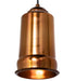 Meyda Tiffany - 267168 - One Light Mini Pendant - Cilindro - Transparent Copper