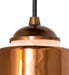 Meyda Tiffany - 267168 - One Light Mini Pendant - Cilindro - Transparent Copper