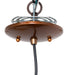 Meyda Tiffany - 267168 - One Light Mini Pendant - Cilindro - Transparent Copper