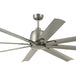Kichler - 310275NI - 75"Ceiling Fan - Breda - Brushed Nickel
