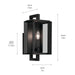 Kichler - 59131BKT - One Light Outdoor Wall Mount - Kroft - Black Textured