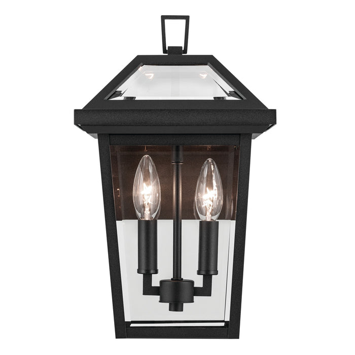 Kichler - 59125BKT - Two Light Outdoor Wall Mount - Regence - Textured Black