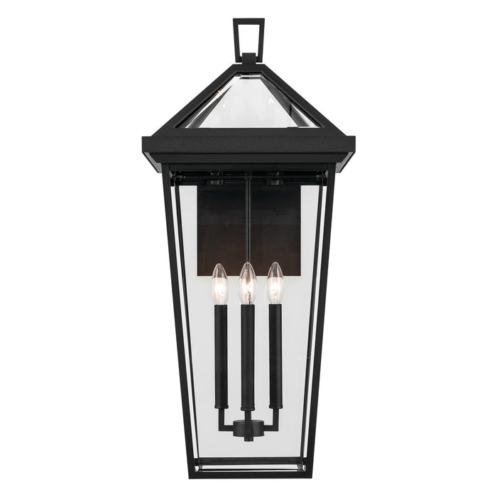 Kichler - 59128BKT - Four Light Outdoor Wall Mount - Regence - Textured Black