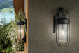 Kichler - 59124BKT - One Light Outdoor Wall Mount - Brix - Black Textured