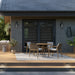 Kichler - 59124BKT - One Light Outdoor Wall Mount - Brix - Textured Black