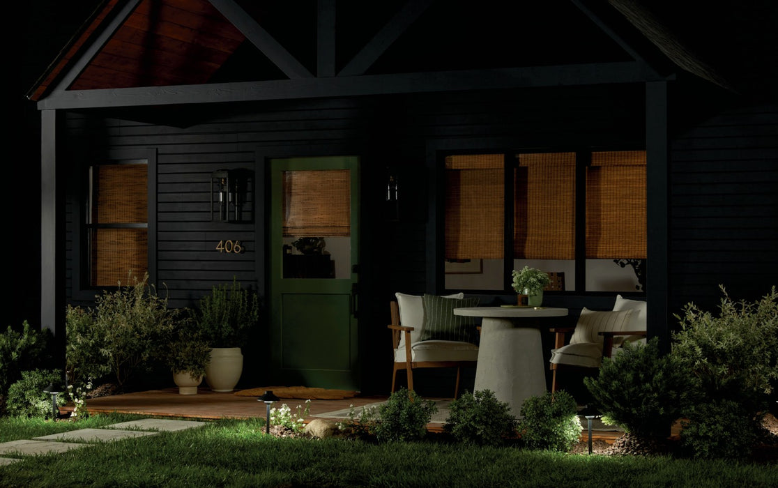 Kichler - 59138BKT - One Light Outdoor Wall Mount - Hone - Textured Black