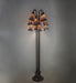 Meyda Tiffany - 251700 - 12 Light Floor Lamp - Stained Glass Pond Lily - Bronze