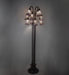 Meyda Tiffany - 251703 - 12 Light Floor Lamp - Stained Glass Pond Lily - Mahogany Bronze