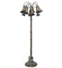 Meyda Tiffany - 262125 - 12 Light Floor Lamp - Stained Glass Pond Lily - Verdigris,Bronze