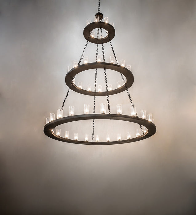 Meyda Tiffany - 267293 - LED Chandelier - Loxley - Oil Rubbed Bronze