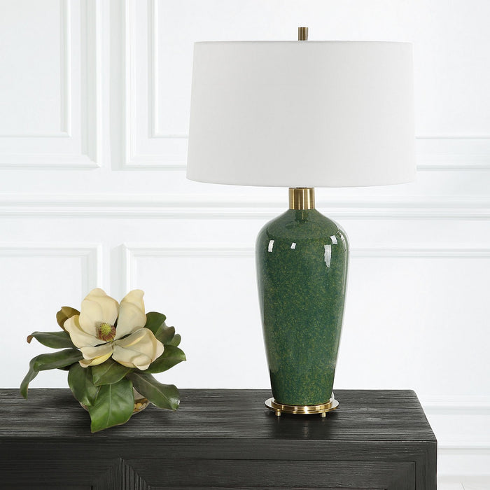 Uttermost - 30226 - One Light Table Lamp - Verdell - Antiqued Brass