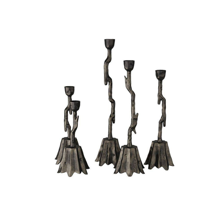 Arteriors - ACI02 - Candlesticks, Set of 5 - Brandt - Bronze
