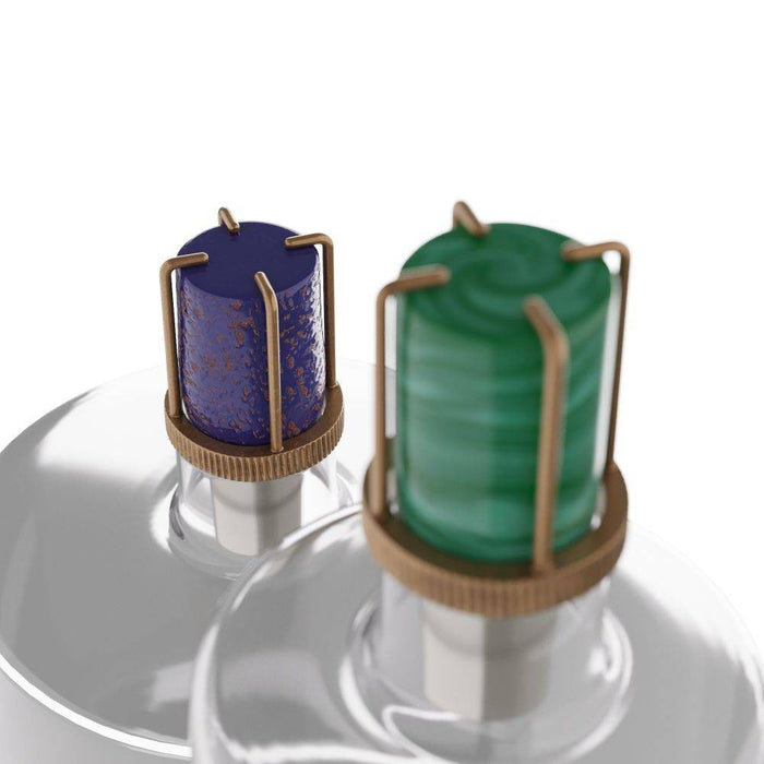 Arteriors - ARI10 - Decanters, Set of 2 - Adalyn - Clear