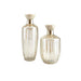 Arteriors - ARI11 - Decanters, Set of 2 - Arielle - Smoke Luster