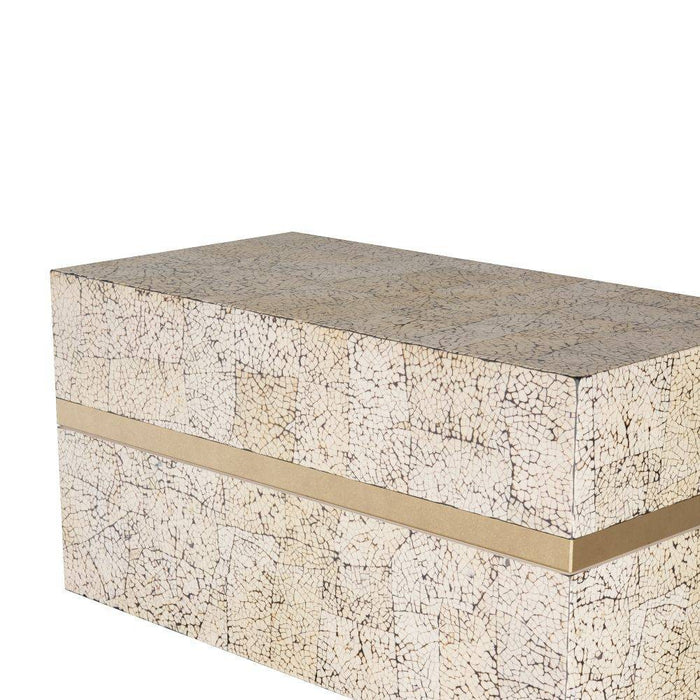 Arteriors - ARS06 - Box - Yanis - Ivory & Black