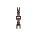 Arteriors - ASS03 - Sculpture - Bakari - Walnut Stain