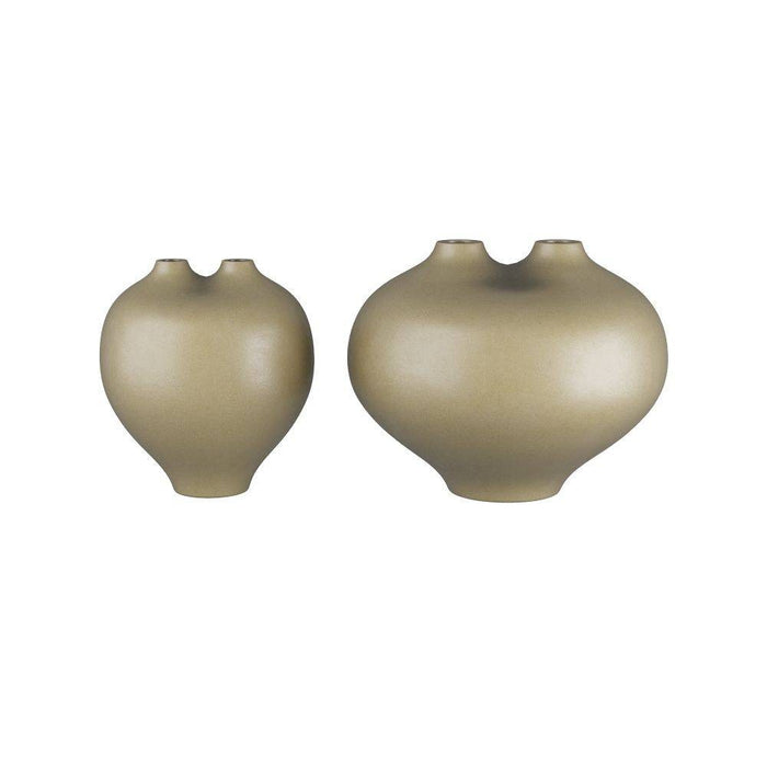 Arteriors - AVE04 - Sculptures, Set of 2 - Yelis - Olive