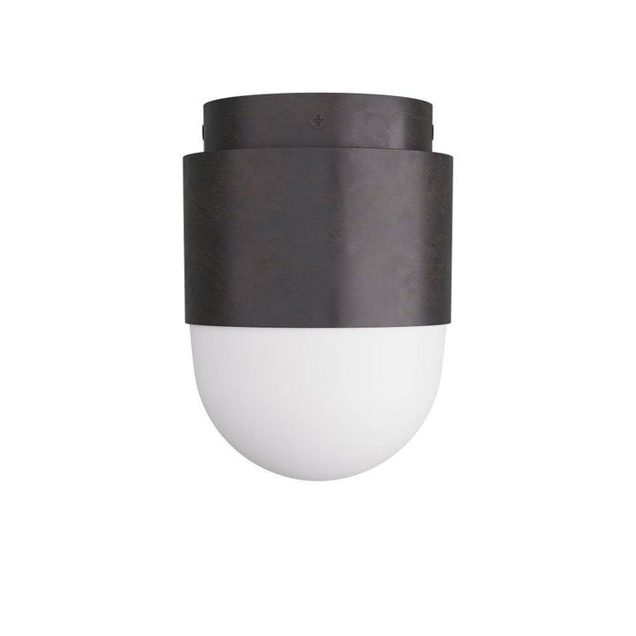 Arteriors - DFC06 - Flush Mount - Allentown - English Bronze, Opal Glass
