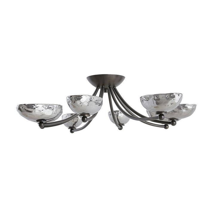 Arteriors - DFC08 - Flush Mount - Zamora - English Bronze