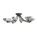 Arteriors - DFC08 - Flush Mount - Zamora - English Bronze