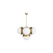 Arteriors - DMC14 - Chandelier - Baptiste - Antique Brass