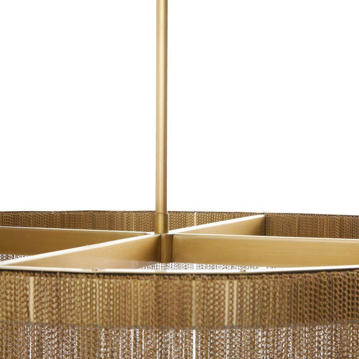 Arteriors - DMC20 - Chandelier - Bennet - Antique Brass