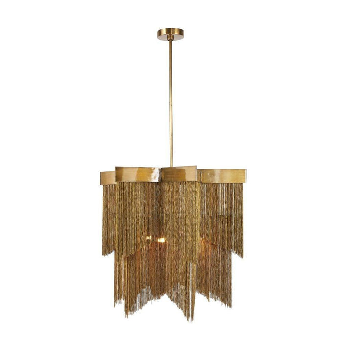 Arteriors - DMI07 - Chandelier - Bridget - Vintage Brass