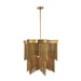 Arteriors - DMI07 - Chandelier - Bridget - Vintage Brass