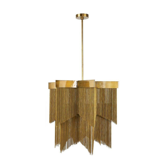 Arteriors - DMI07 - Chandelier - Bridget - Vintage Brass