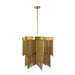 Arteriors - DMI07 - Chandelier - Bridget - Vintage Brass