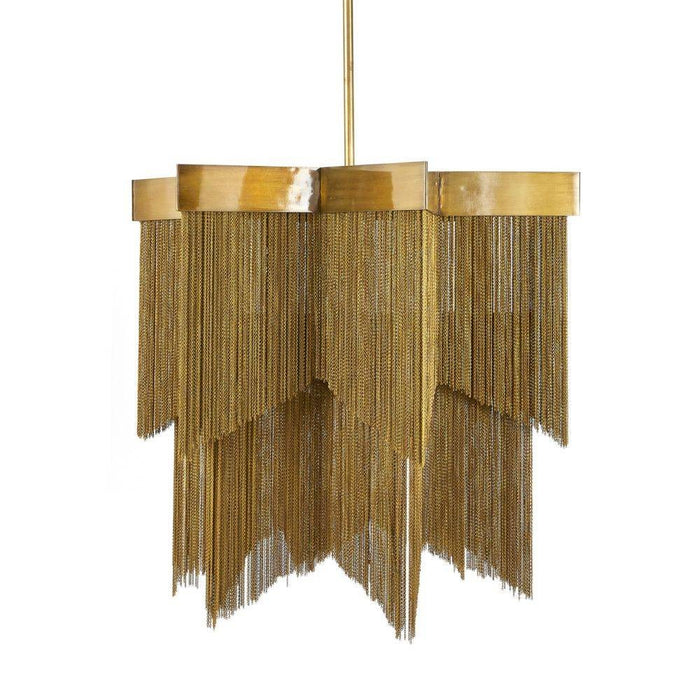 Arteriors - DMI07 - Chandelier - Bridget - Vintage Brass