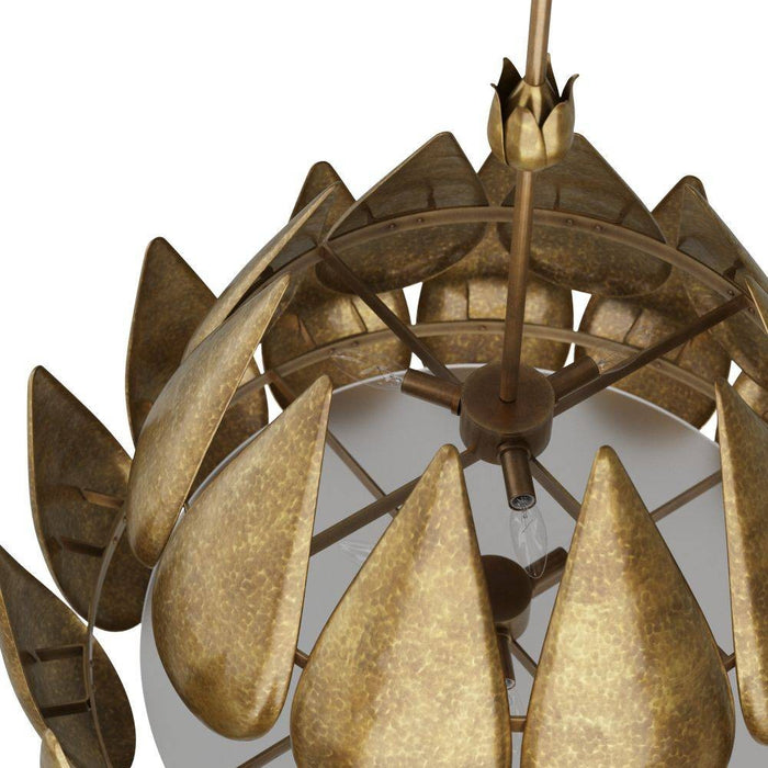 Arteriors - DMI09 - Chandelier - Anastasia - Vintage Brass