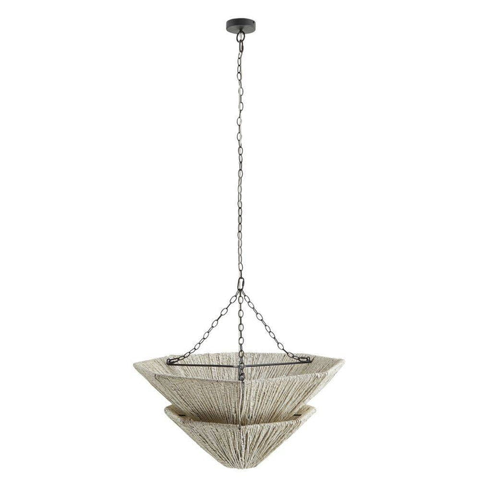 Arteriors - DMS13 - Chandelier - Anya - Light Gray Stained