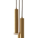Arteriors - DPC08 - Pendant - Aleena - Antique Brass