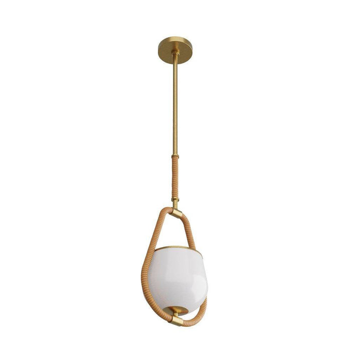 Arteriors - DPC12 - Pendant - Arlie - Antique Brass