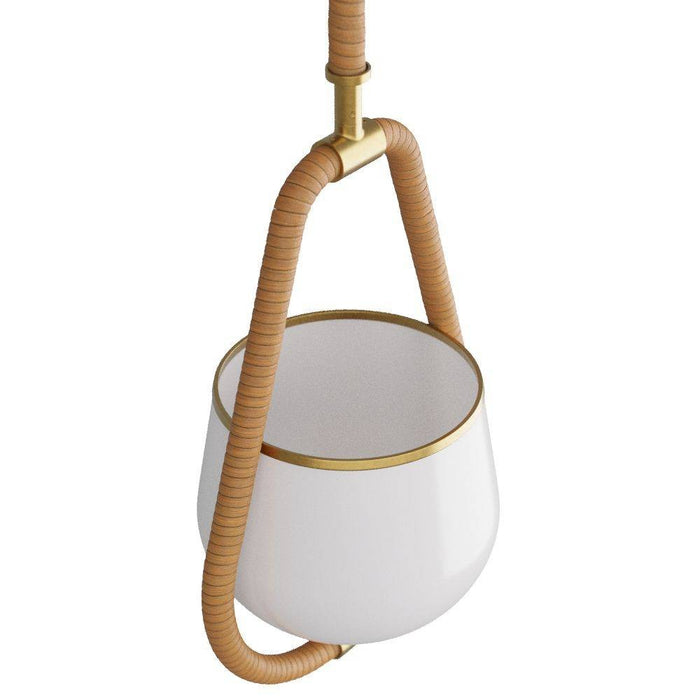 Arteriors - DPC12 - Pendant - Arlie - Antique Brass