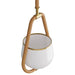 Arteriors - DPC12 - Pendant - Arlie - Antique Brass
