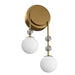 Arteriors - DWC23 - Wall Sconce - Beverly - Antique Brass