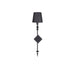 Arteriors - DWI12 - Wall Sconce - Anton - Black
