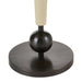 Arteriors - FAI03 - Drink Table - Valari - Black Marble/Ivory Leather//Bronze