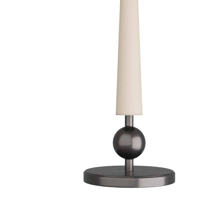 Arteriors - FAI03 - Drink Table - Valari - Black Marble/Ivory Leather//Bronze