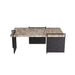 Arteriors - FCI09 - Cocktail Table - Boda - Blackened Iron