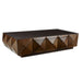 Arteriors - FCS01 - Cocktail Table - Umbra - Brindle Eucalyptus Veneer/Ebony Oak
