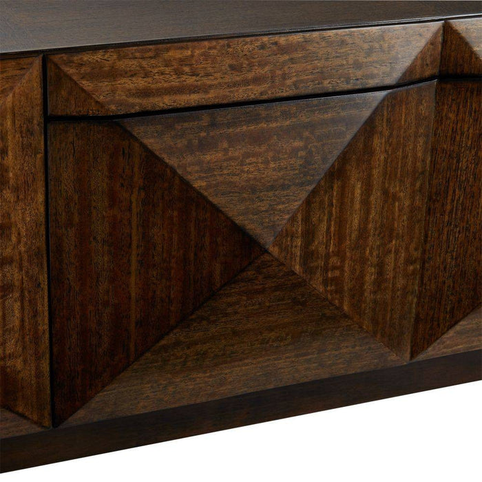 Arteriors - FCS01 - Cocktail Table - Umbra - Brindle Eucalyptus Veneer/Ebony Oak