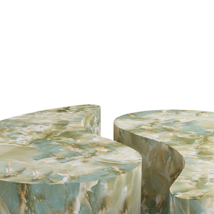Arteriors - FCS08 - Coffee Tables, Set of 2 - Adelines - Jade