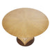Arteriors - FDS02 - Dining Table - Vetralla - Oyster Oak Veneer/Antique Brass