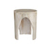 Arteriors - FEI18 - End Table - Berlof - Whitewash